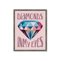 Picture of Diamond Eyes _GroupedProduct_Rectangle_Portrait_Framed_Matted_