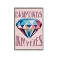 Picture of Diamond Eyes _GroupedProduct_Rectangle_Portrait_Framed_Matted_