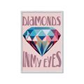 Picture of Diamond Eyes _GroupedProduct_Rectangle_Portrait_Framed_Matted_