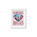 Picture of Diamond Eyes _GroupedProduct_Rectangle_Portrait_Framed_Matted_