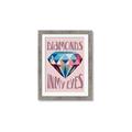 Picture of Diamond Eyes _GroupedProduct_Rectangle_Portrait_Framed_Matted_