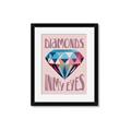 Picture of Diamond Eyes _GroupedProduct_Rectangle_Portrait_Framed_Matted_