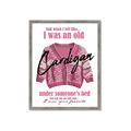 Picture of Vasilisa's Pink Cardigan _GroupedProduct_Rectangle_Portrait_Framed_Matted_