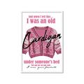 Picture of Vasilisa's Pink Cardigan _GroupedProduct_Rectangle_Portrait_Framed_Matted_