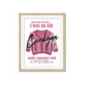 Picture of Vasilisa's Pink Cardigan _GroupedProduct_Rectangle_Portrait_Framed_Matted_