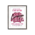 Picture of Vasilisa's Pink Cardigan _GroupedProduct_Rectangle_Portrait_Framed_Matted_