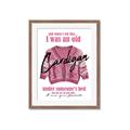 Picture of Vasilisa's Pink Cardigan _GroupedProduct_Rectangle_Portrait_Framed_Matted_
