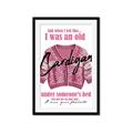 Picture of Vasilisa's Pink Cardigan _GroupedProduct_Rectangle_Portrait_Framed_Matted_