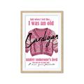 Picture of Vasilisa's Pink Cardigan _GroupedProduct_Rectangle_Portrait_Framed_Matted_