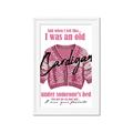 Picture of Vasilisa's Pink Cardigan _GroupedProduct_Rectangle_Portrait_Framed_Matted_