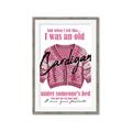 Picture of Vasilisa's Pink Cardigan _GroupedProduct_Rectangle_Portrait_Framed_Matted_