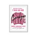 Picture of Vasilisa's Pink Cardigan _GroupedProduct_Rectangle_Portrait_Framed_Matted_