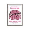 Picture of Vasilisa's Pink Cardigan _GroupedProduct_Rectangle_Portrait_Framed_Matted_