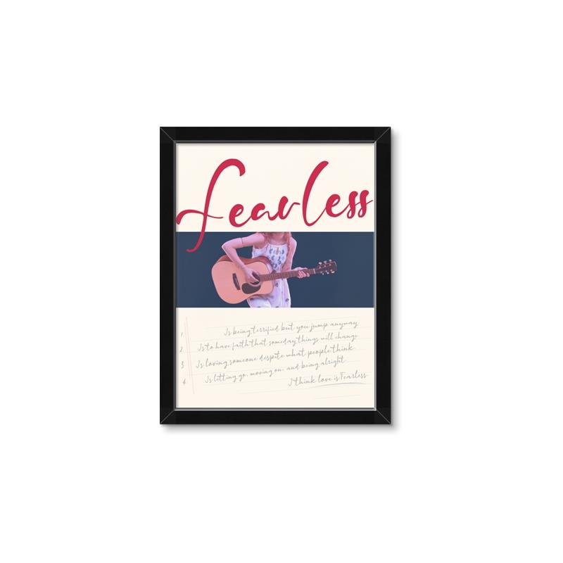 Picture of Fearless Guitar by Leighton _GroupedProduct_Rectangle_Portrait_Framed_Matted_