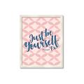 Picture of Be Yourself _GroupedProduct_Rectangle_Portrait_Framed_Matted_