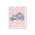 Picture of Be Yourself _GroupedProduct_Rectangle_Portrait_Framed_Matted_