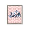 Picture of Be Yourself _GroupedProduct_Rectangle_Portrait_Framed_Matted_