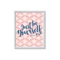 Picture of Be Yourself _GroupedProduct_Rectangle_Portrait_Framed_Matted_