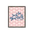 Picture of Be Yourself _GroupedProduct_Rectangle_Portrait_Framed_Matted_