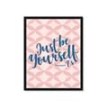 Picture of Be Yourself _GroupedProduct_Rectangle_Portrait_Framed_Matted_