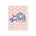 Picture of Be Yourself _GroupedProduct_Rectangle_Portrait_Framed_Matted_