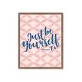 Picture of Be Yourself _GroupedProduct_Rectangle_Portrait_Framed_Matted_