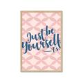 Picture of Be Yourself _GroupedProduct_Rectangle_Portrait_Framed_Matted_