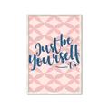 Picture of Be Yourself _GroupedProduct_Rectangle_Portrait_Framed_Matted_