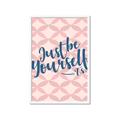 Picture of Be Yourself _GroupedProduct_Rectangle_Portrait_Framed_Matted_