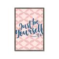 Picture of Be Yourself _GroupedProduct_Rectangle_Portrait_Framed_Matted_