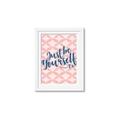 Picture of Be Yourself _GroupedProduct_Rectangle_Portrait_Framed_Matted_