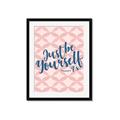Picture of Be Yourself _GroupedProduct_Rectangle_Portrait_Framed_Matted_