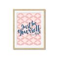 Picture of Be Yourself _GroupedProduct_Rectangle_Portrait_Framed_Matted_
