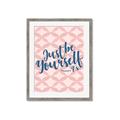Picture of Be Yourself _GroupedProduct_Rectangle_Portrait_Framed_Matted_