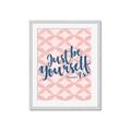 Picture of Be Yourself _GroupedProduct_Rectangle_Portrait_Framed_Matted_
