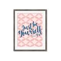 Picture of Be Yourself _GroupedProduct_Rectangle_Portrait_Framed_Matted_