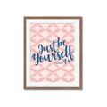 Picture of Be Yourself _GroupedProduct_Rectangle_Portrait_Framed_Matted_