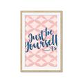 Picture of Be Yourself _GroupedProduct_Rectangle_Portrait_Framed_Matted_