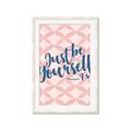 Picture of Be Yourself _GroupedProduct_Rectangle_Portrait_Framed_Matted_