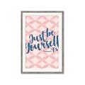 Picture of Be Yourself _GroupedProduct_Rectangle_Portrait_Framed_Matted_