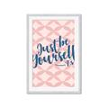 Picture of Be Yourself _GroupedProduct_Rectangle_Portrait_Framed_Matted_