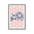 Picture of Be Yourself _GroupedProduct_Rectangle_Portrait_Framed_Matted_