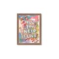 Picture of Love Graffiti I _GroupedProduct_Rectangle_Portrait_Framed_Matted_
