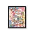 Picture of Love Graffiti I _GroupedProduct_Rectangle_Portrait_Framed_Matted_