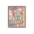 Picture of Love Graffiti I _GroupedProduct_Rectangle_Portrait_Framed_Matted_
