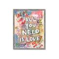 Picture of Love Graffiti I _GroupedProduct_Rectangle_Portrait_Framed_Matted_