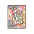 Picture of Love Graffiti I _GroupedProduct_Rectangle_Portrait_Framed_Matted_