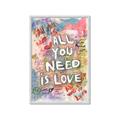 Picture of Love Graffiti I _GroupedProduct_Rectangle_Portrait_Framed_Matted_