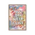 Picture of Love Graffiti I _GroupedProduct_Rectangle_Portrait_Framed_Matted_