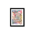Picture of Love Graffiti I _GroupedProduct_Rectangle_Portrait_Framed_Matted_